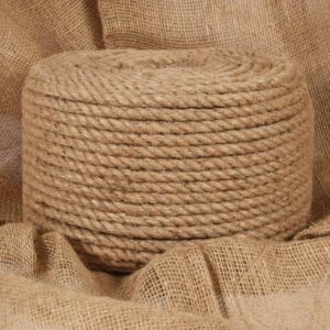 Natural Jute Rope Durable for Agriculture Shipping Garden Decking Handrail Support