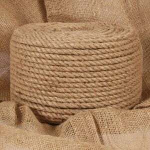 Natural Jute Rope Durable Thick Twine for Agriculture Shipping Garden Decking