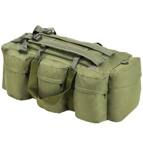 3-in-1 Army- Duffel Bag 90 L Olive Green