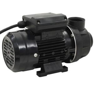 High-Quality Above-Ground Pool Pump Black Quiet Operation Chlorine Resistant