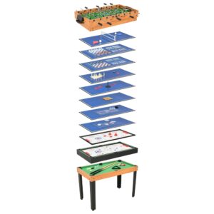 Versatile Multi-Game Table for Family Fun - Chess  Soccer  Billiards  Hockey