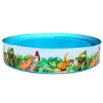 Kids Dinosaur Pattern Outdoor Swimming Pool Heavy Duty PVC Vinyl Garden Play Fun