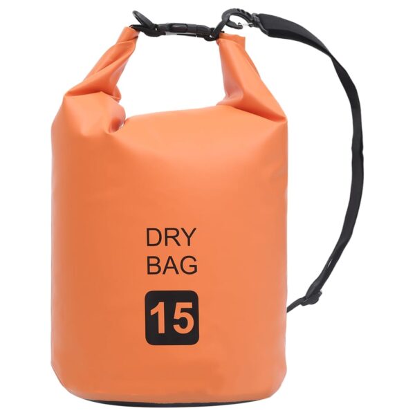 Waterproof Dry Bag Backpack Durable PVC Kayak Surfing Camping Outdoor Orange