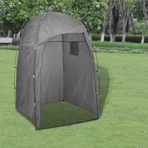 Portable Outdoor Shower Tent Privacy Changing Room Campsite Beach Quick Setup Grey