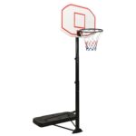 Adjustable Portable Basketball Hoop Stand Outdoor Indoor Game Set with Wheels