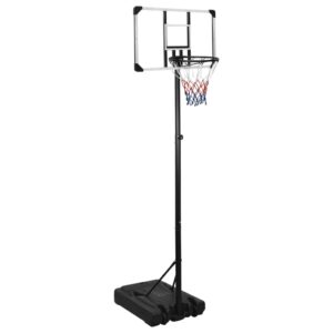 Adjustable Portable Basketball Hoop Stand Weather Resistant with Wheels