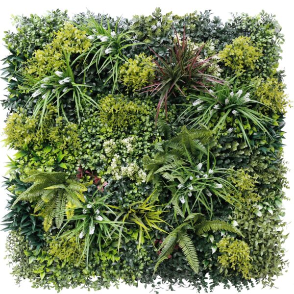 HomeDiscount-Lush Spring Vertical Garden / Green Wall UV Resistant 100cm x 100cm