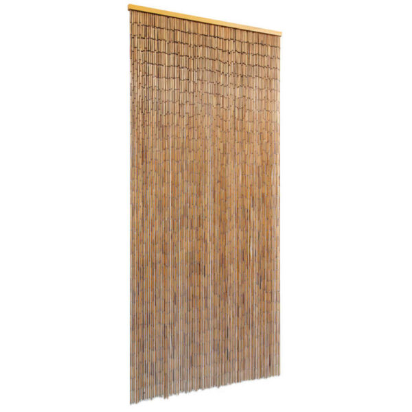 HomeDiscount-Door Curtain Bamboo 90x200 cm