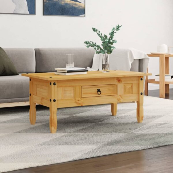 HomeDiscount-Coffee Table Mexican Pine Corona Range 100x55x44 cm