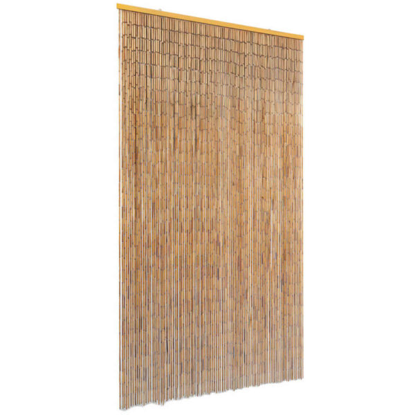 HomeDiscount-Insect Door Curtain Bamboo 100x200 cm