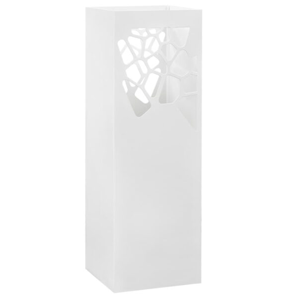 HomeDiscount-Umbrella Stand Stones Steel White