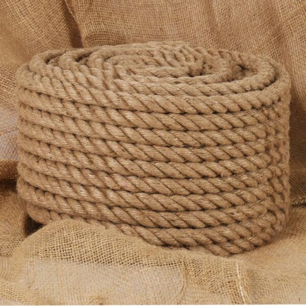 HomeDiscount-Rope 100% Jute 20 mm 100 m