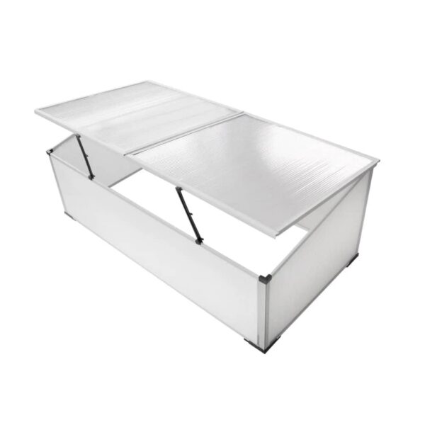 HomeDiscount-Cold Frame 2 Lids 110x41x55 cm