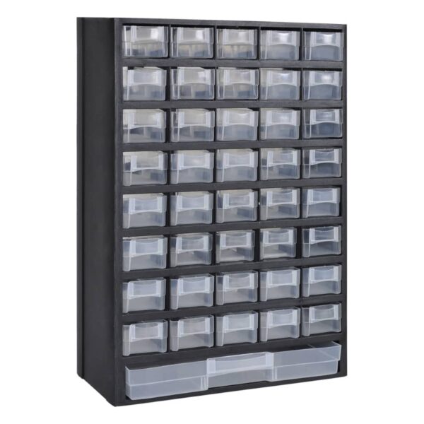 HomeDiscount-41-Drawer Plastic Storage Cabinet Tool Box