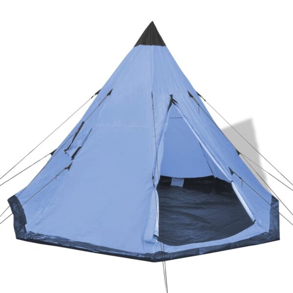 HomeDiscount-4-person Tent Blue