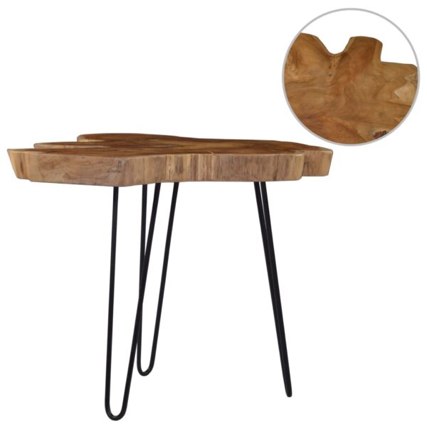 HomeDiscount-Coffee Table (60-70)x45 cm Teak Wood