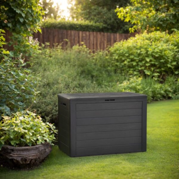 HomeDiscount-Garden Storage Box Anthracite 78x44x55 cm