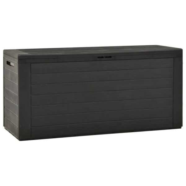 HomeDiscount-Garden Storage Box Anthracite 116x44x55 cm