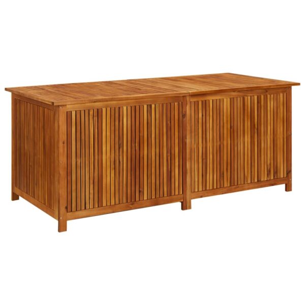 HomeDiscount-Garden Storage Box 175x80x75 cm Solid Wood Acacia