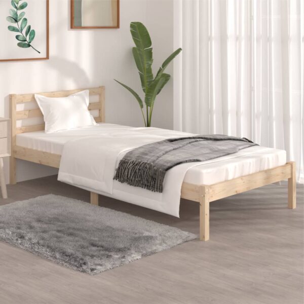 HomeDiscount-Bed Frame without Mattress 90x190 cm