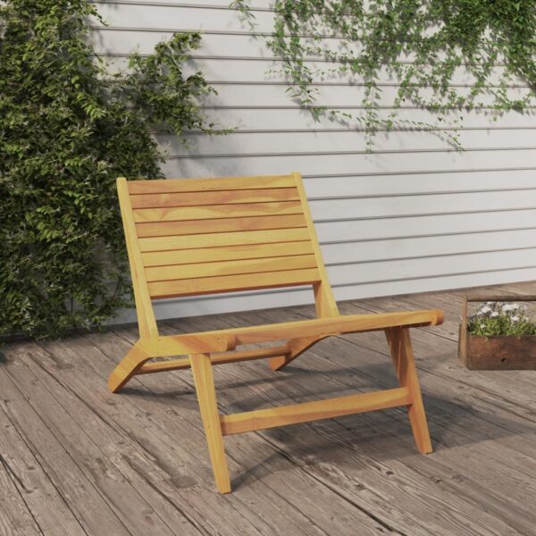 HomeDiscount-Garden Chair Solid Wood Teak