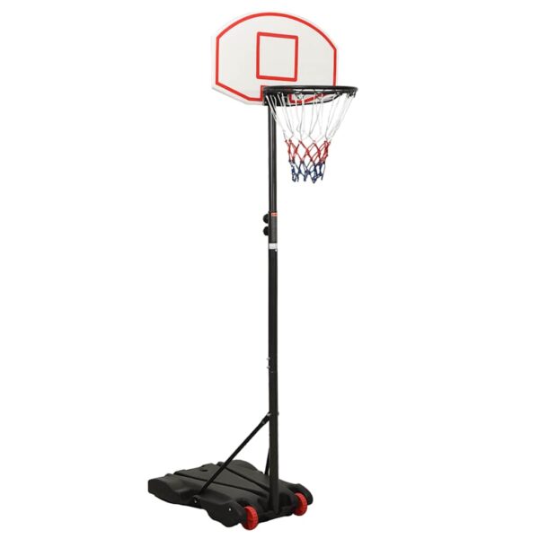 HomeDiscount-Basketball Stand White 216-250 cm Polyethene