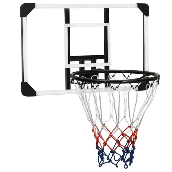 HomeDiscount-Basketball Backboard Transparent 71x45x2.5 cm Polycarbonate