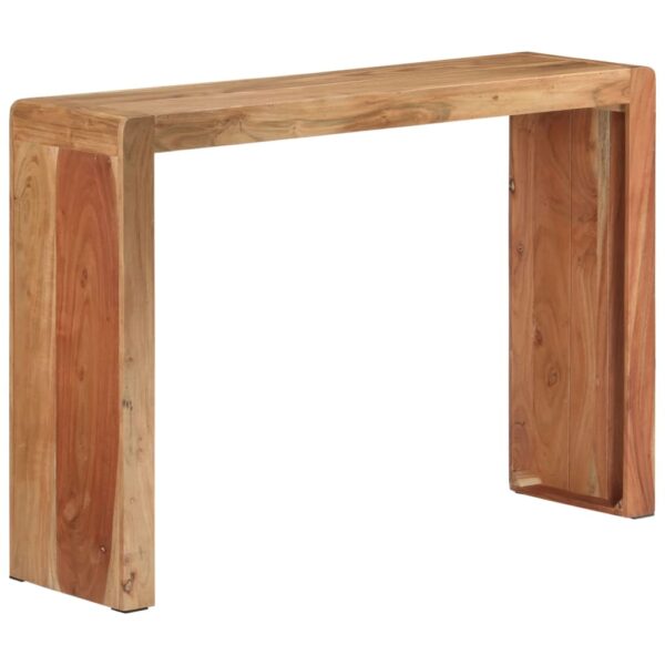 HomeDiscount-Console Table 110x30x76 cm Solid Wood Acacia