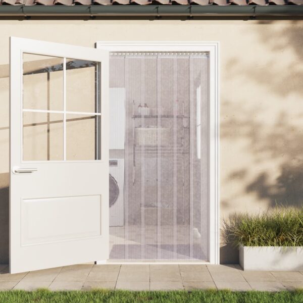 HomeDiscount-Door Curtain Transparent 300 mmx2.6 mm 25 m PVC