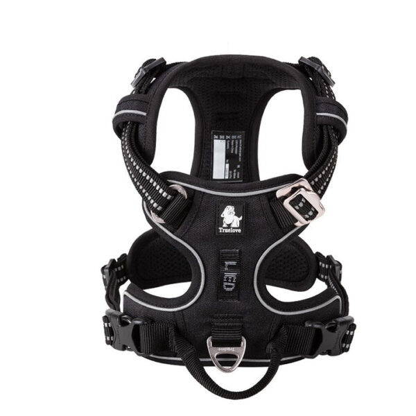 HomeDiscount-No Pull Explosion Proof Dog Harness - Black  S