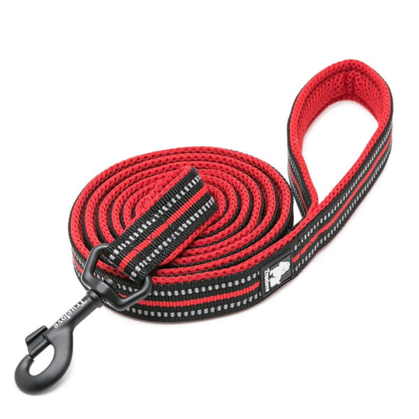 HomeDiscount-Reflective Pet Leash 2m - Red  M