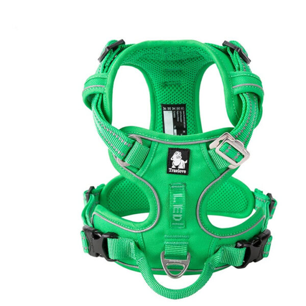 HomeDiscount-No Pull Explosion Proof Dog Harness - Green  M