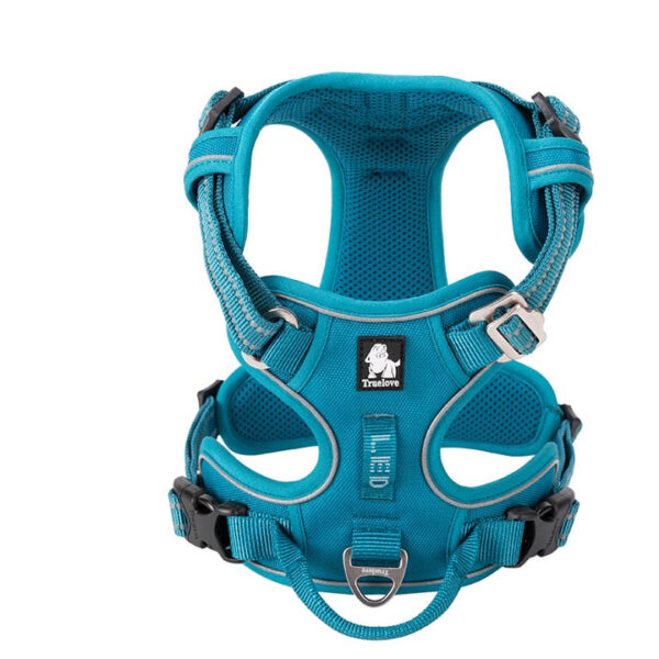 HomeDiscount-No Pull Explosion Proof Dog Harness - Blue  XL