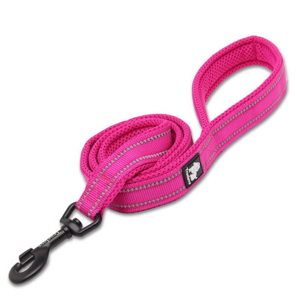 HomeDiscount-Reflective Pet Leash 2m - Pink  M