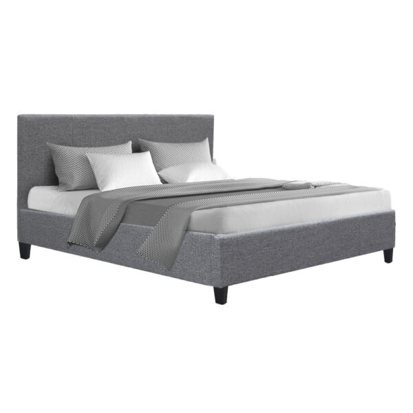 HomeDiscount-Bed Frame Double Size Grey NEO