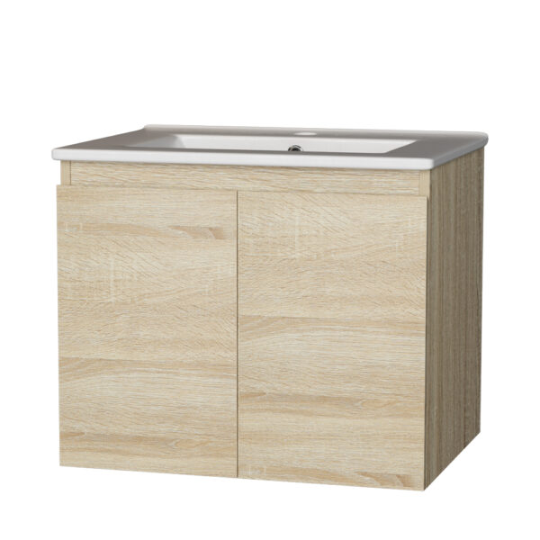 HomeDiscount-Vanity Unit 600mm with Basin Oak