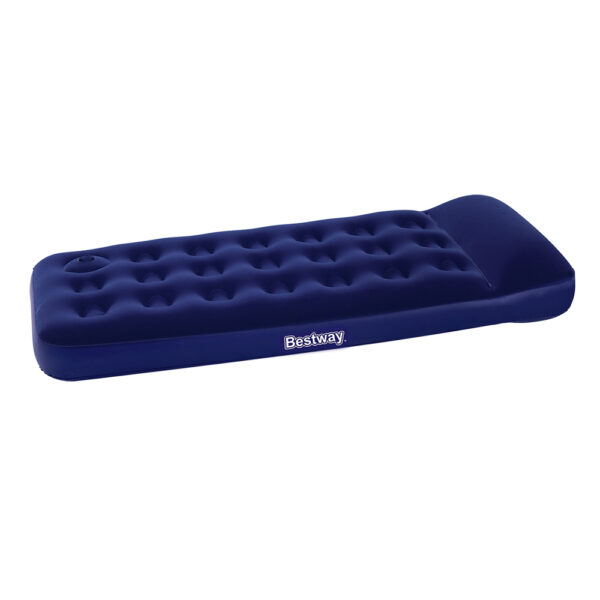 HomeDiscount-Single Size Inflatable Air Mattress - Navy