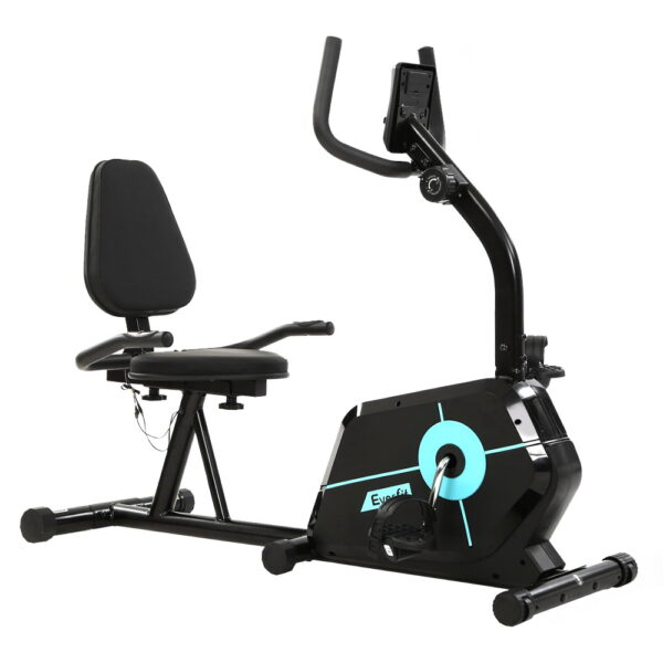 HomeDiscount-Exercise Bike Magnetic Recumbent Indoor Cycling Home Gym Cardio 120kg