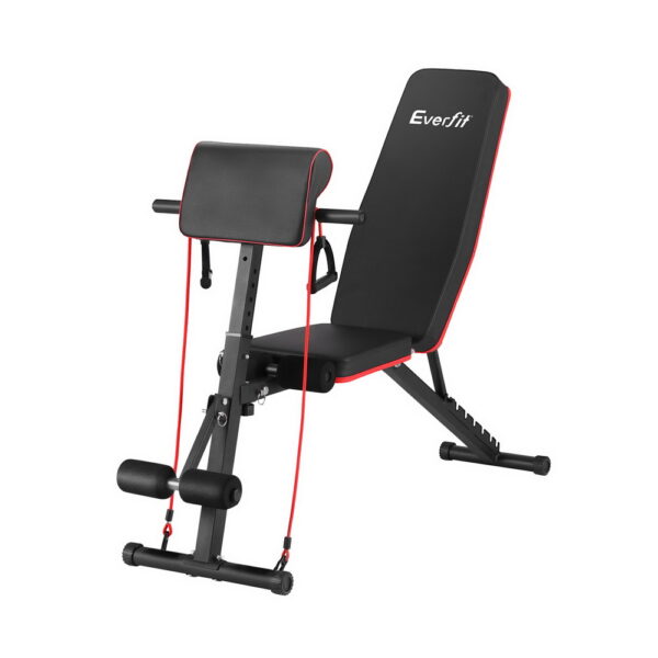 HomeDiscount-Weight Bench Adjustable Preacher Curl Bench Press Dumbbell Stool 260kg