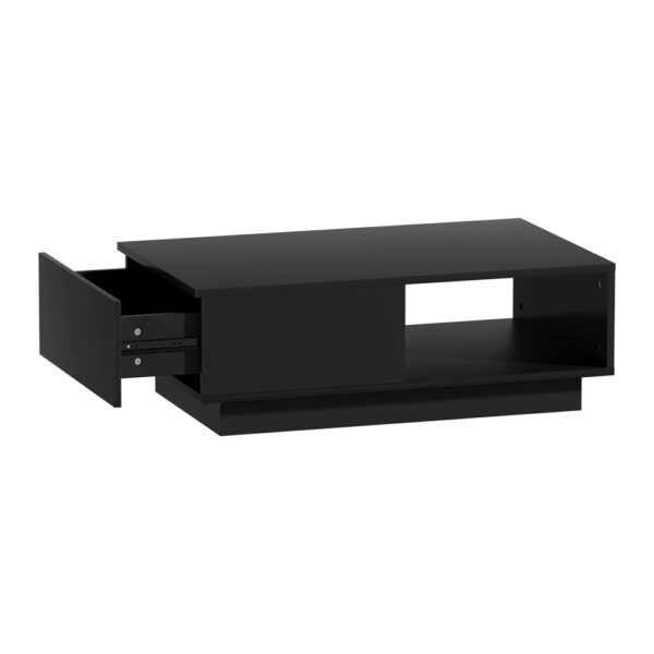 HomeDiscount-Coffee Table Led Lights Black