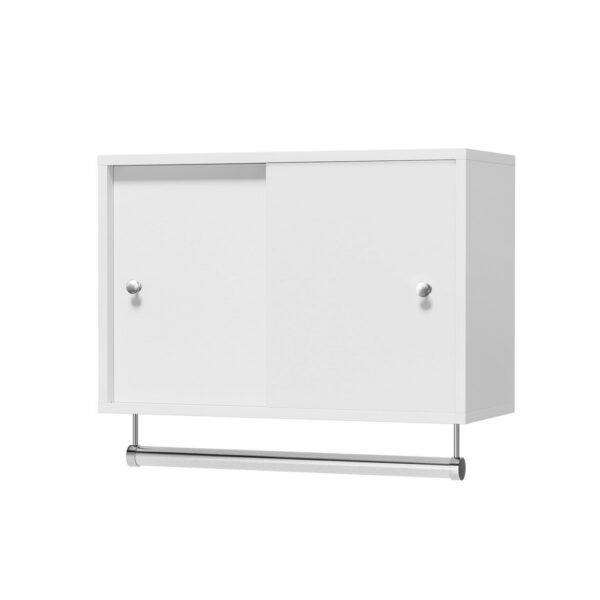 HomeDiscount-Bathroom Storage Cabinet Wall Mounted Cupboard Vanity Medicine Organiser