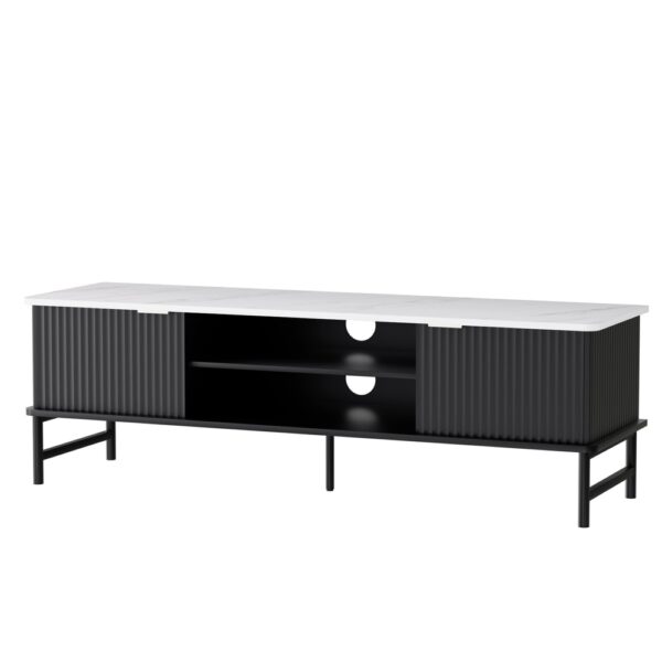 HomeDiscount-TV Cabinet Entertainment Unit Stand Storage 140CM