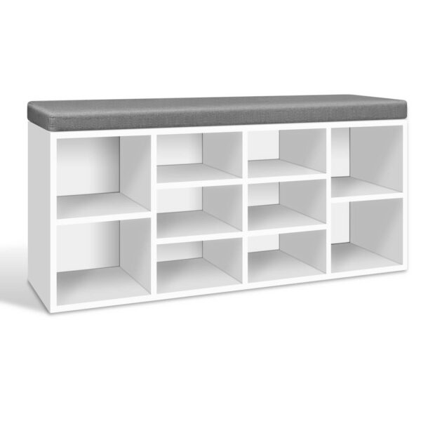 HomeDiscount-Shoe Rack Storage Cabinet Bench BOA