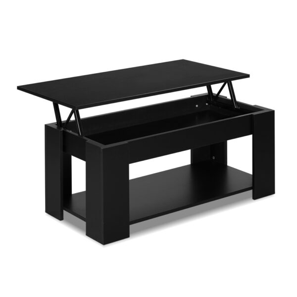 HomeDiscount-Coffee Table Lift-top Coffee Table Black