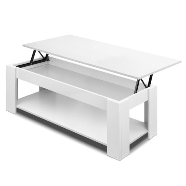 HomeDiscount-Coffee Table Lift-top Coffee Table White