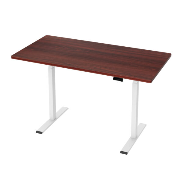 HomeDiscount-Standing Desk Motorised Dual Motor 140CM Walnut