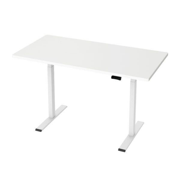 HomeDiscount-Standing Desk Motorised Dual Motor 140CM White