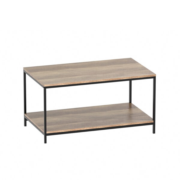 HomeDiscount-Coffee Table Rectangular 93CM Walnut Olin