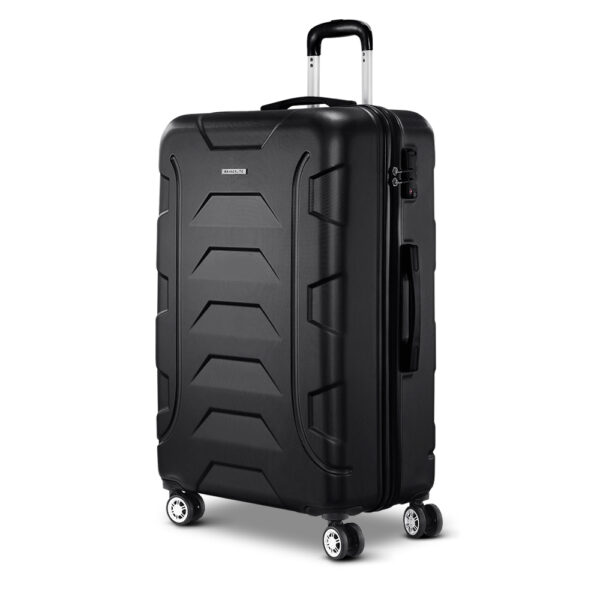 HomeDiscount-28" 75cm Luggage Trolley Travel Suitcase Set TSA Hard Case Lightweight Strap