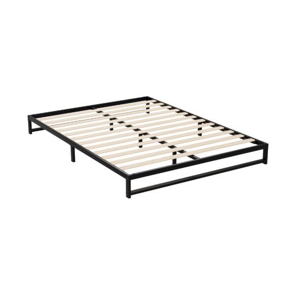 HomeDiscount-Bed Frame Double Size Metal BERU